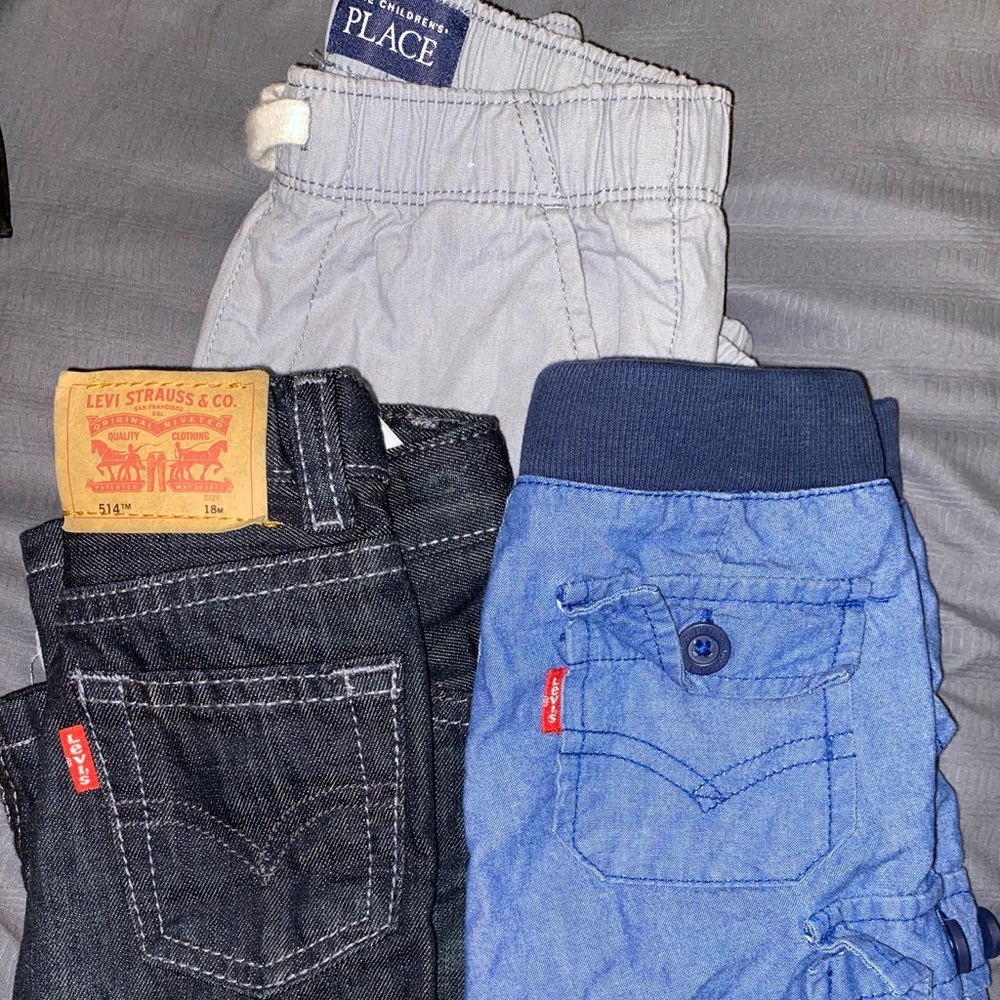 Jeans jogger & short set (Levi & children’s place)